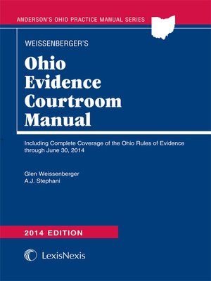 cover image of OH Evidence Courtroom Manual